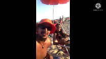 Novinha si sballa con la caipirinha sulla spiaggia di Copacabana e finisce per innamorarsi dello zio Jasmine Santanna Pitbull Porn Wallif Santos