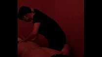 Asian Massage Parlor bareback fucking. I fuck her 2x, she sees the camera, but we still go. Wet Asian pussy. Part 1/2.