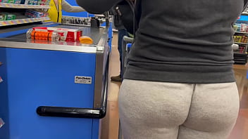 Enorme Booty Wedgie no Walmart