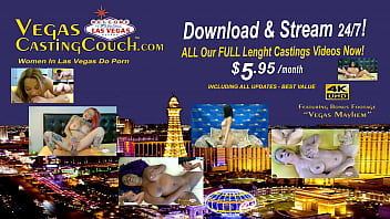 Vegas Bambi - Vegas Casting- POV Oiled Massage - Deep Throat Sucking- Ass jävla - Hårt jävla - Pussy Fucking - Toy Bondage Orgasm-