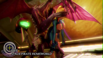 Zero Suit Samus vs Ridley live for the universe to see