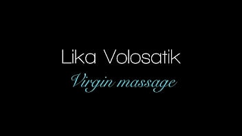 Lika Volosatik gosta de sua massagem na buceta virgem peluda