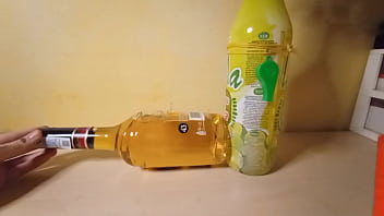 Licor43 gets fucked so hard by a bottle of Lima like the little bitch she is