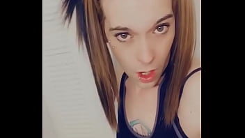 Sexy Trans In Little Black Dress Wants To Fuck