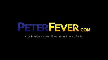 PETERFEVER Athletic Asian Shen Kaito Jerks Off Big Dick Solo