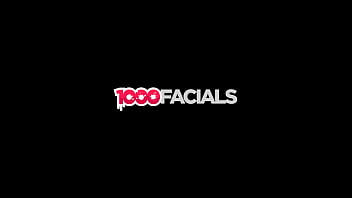 1000Facials - Горячая красотка сосет несколько членов и снимается на видео - Paige Owens