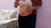 Schwangere Schwägerin , von Facebook zu Patas Haus zu gehen - Porno auf Hindi