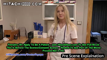 Don't Tell I Cum On The Clock! Nurse Stacy Shepard Sneaks Into Exam Room, Masturbates With Magic Wand At HitachiHoes.com!