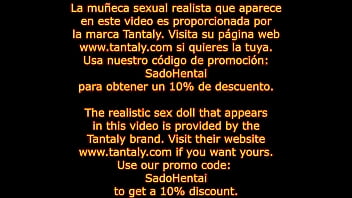 Tantaly es la mejor muñeca sexual realista para un trío y un masturbador perfecto