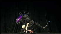 Alien Quest EVE, loira peituda fodida por todo o planeta de alienígenas
