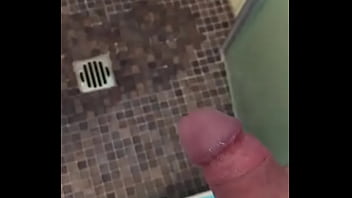 Pissing in the hotel shower