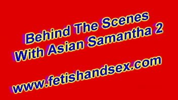 detrás de las escenas con asiático samantha 2