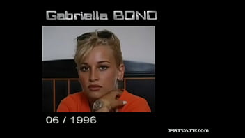 Private's Anal Castings: Gabriella Blond
