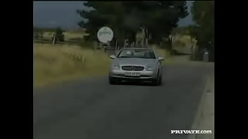 Sexy Black Girl Gets Her Man to Pull over and Fuck Her Hardcore
