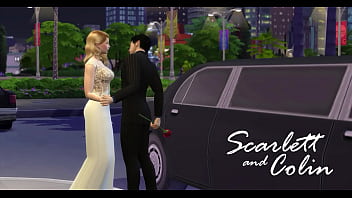 Scarlett J & Colin - Scènes de sexe hentai 3d