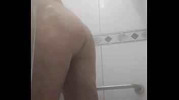 caught taking a shower
