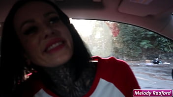 Fucked In Public In The Back Of A Strangers Car BIG TIT BIG ASS Petite Romantic Goth GYM Step MOM MILF Metaverse Pornstar Gamer with Hentai Tattoos - Melody Radford