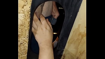 Two Young Guys Meet Up At The Gloryhole. Let My Husband Suck Their Dicks. Doubles Day @ the GarageGloryHole
