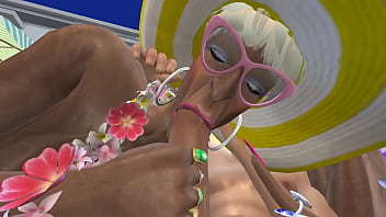 GRANNY TREAT 5 - Crazy granny blowjobs aboard the Granny Cruise - Sims 4