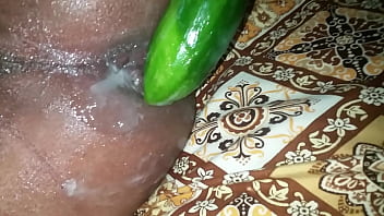 13 inches big monster cucumber blow my hole