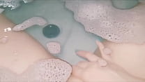 SUELEN MASTURBATES in the bathtub until she cums