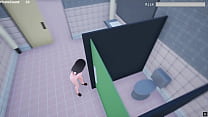 裸のリスク 3D [エロ ゲーム PornPlay] 公共の建物での展示シミュレーション