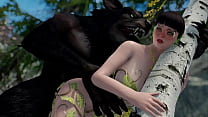 Hentai animato [UNCENSORED] Werewolf Monster Domination Porn