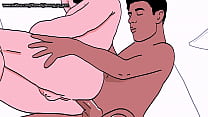 быстро трахнули - пасынок жестко трахает своего отчима, часть 7 (петля) - Animated Gay Porn