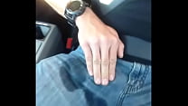 Wetting my jeans in a rental car