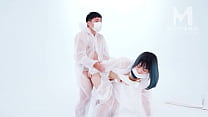 Tráiler-Tener sexo inmoral durante la pandemia Parte 1-Shu Ke Xin-MD-0150-EP1-Mejor video porno original de Asia