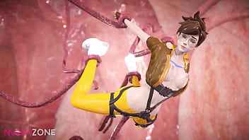 Tracer Gets Roughly Fucked By Tentacles Overwatch Porn 3d