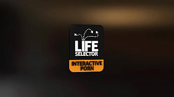 Lifeselector - шлюшка в душе Наоми Скай делает тебе минет в видео от первого лица