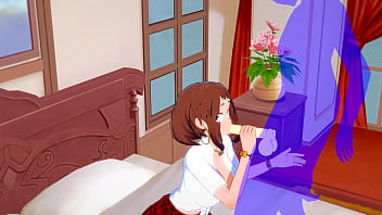 My Hero Academia Hentai - Uraraka フェラとファック - 日本のアジアのマンガ アニメ フィルム ゲーム ポルノ