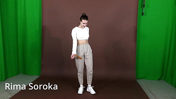 La mejor excitación de una gimnasta sexy Rima Soroka
