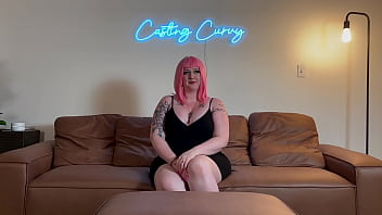 Casting Curvy: Audición para BIG BOOTY Dominatrix me hace CUM DOS VECES
