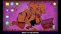 Ночной клуб FNAF [секс-игра PornPlay] Ep.5 грубый трах страпоном и милое трение бедер с камшотом