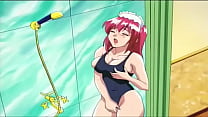 Empregada ruiva bonita gosta de sexo (Hentai sem censura)