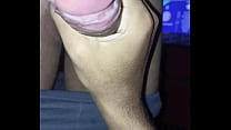 Jacking off the dicky and shy friend
