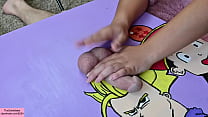 TSM - Hand ballbusting on cock table with Dylan
