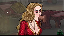 Game of whores ep 20 Queen Cersei giving me blowjob