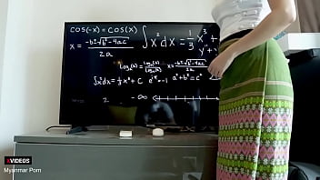 Учительница математики из Мьянмы обожает хардкорный секс