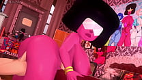 The beautiful Garnet giving sit-ups with that fat ass