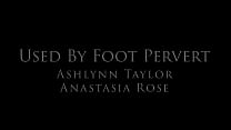 アナスタシア・ローズ「レズビアンの足の変態に縛られて使われた」ft.アシュリン・テイラー