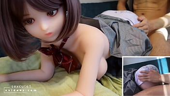 close-up I fuck you anime sex doll with cute face