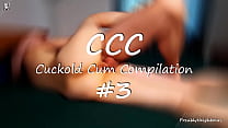 CCC #3 - Compilation de sperme cocu - Femmes coquines partageant des chattes