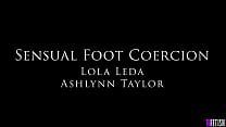 Lola Leda and Ashlynn "Sensual Foot Worship Foreplay"
