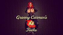Granny's Dildo Lick & Fuck Orgasms