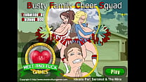 Busty Family Cheer Squad 1 in Spanish