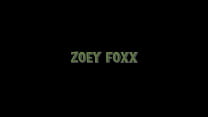 Zoey Foxx Does Splits On Rock Hard Cocks
