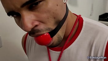 Bruno is an executive who has bondage as his secret fantasy and loves being bound and gagged while broadcasting to all his kink friends.... PREVIEW